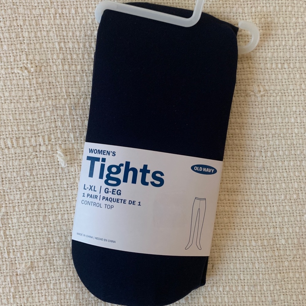 NWT Women’s Control Top Old Navy Tights
